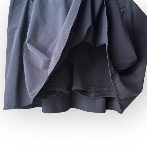 T by Talbots Active Tennis Skirt Zip Pockets Size L, Black - Picture 5 of 6